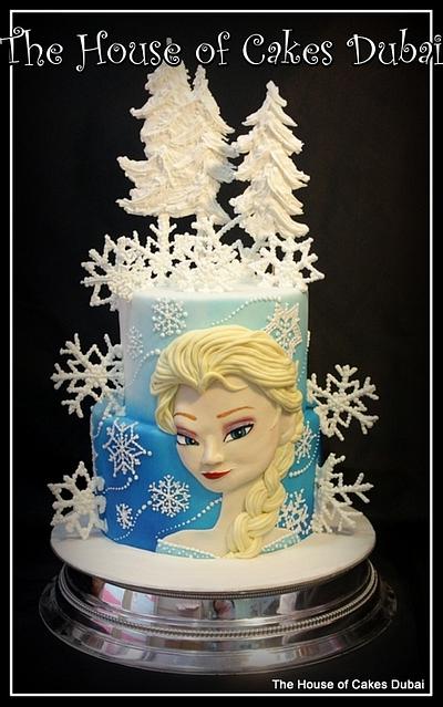 Elza Frozen cake - Cake by The House of Cakes Dubai
