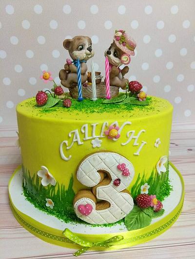 Birthday Animals - Cake by Alyona Kryachko