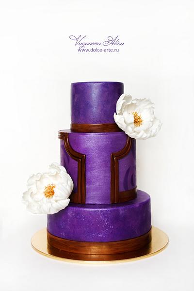 purple cake - Cake by Alina Vaganova
