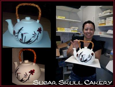 Japanese Teapot Cake - Cake by Shey Jimenez