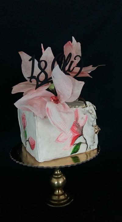 Magnolia  - Cake by Ewa