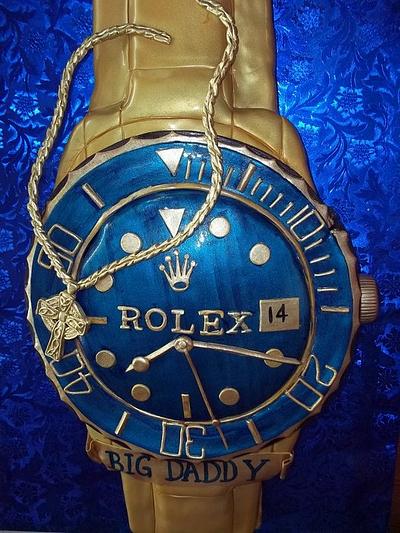 Rolex Watch - Cake by Alissa Newlin