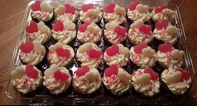 Valentine's cupcakes  - Cake by Tammi