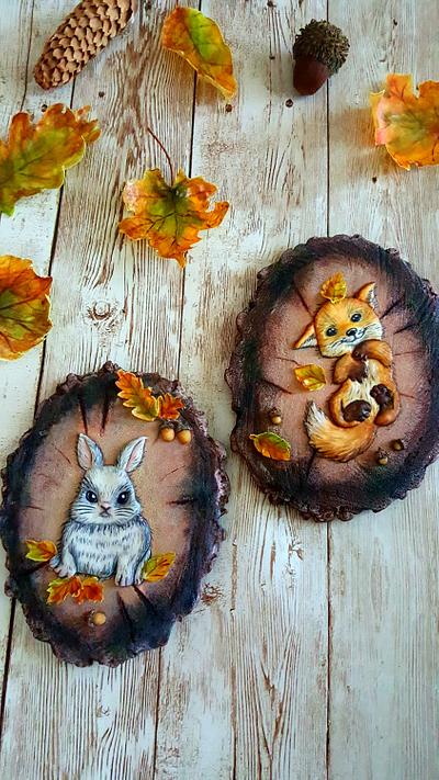 Autumn sweeties - Cake by Suzi Suzka
