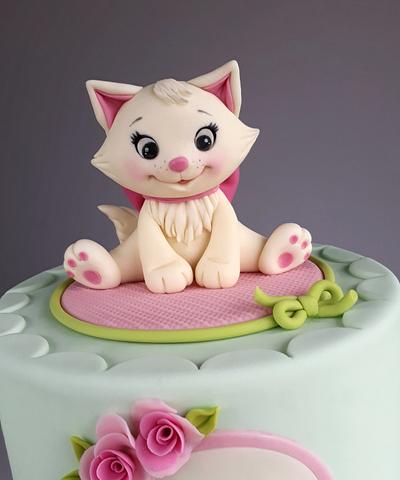 Kitten cake - Cake by Couture cakes by Olga