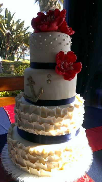 Marine Theme Cake - Cake by Xinia Gomez