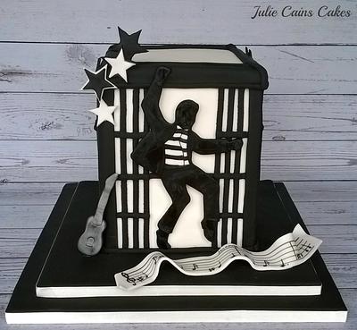 Jailhouse Rock - Cake by Julie Cain