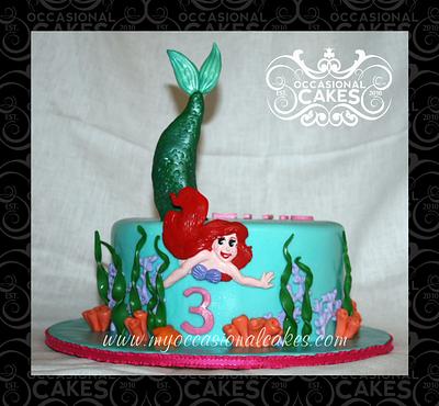 mermaid - Cake by Occasional Cakes