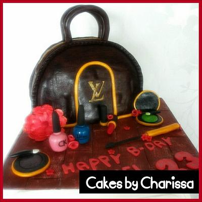 Louis Vuitton gift box - Decorated Cake by Frosted Dreams - CakesDecor