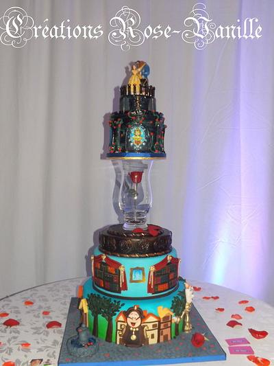 beauty and the beast - Cake by cindy