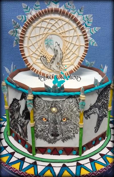 Cry Wolf - Cake by Willene Clair Venter