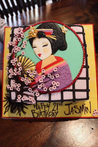 Geisha - Cake by Passioncakes