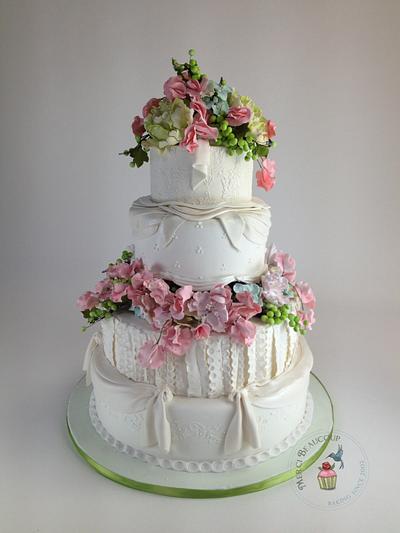 Spring Floral - Cake by Reva Alexander-Hawk
