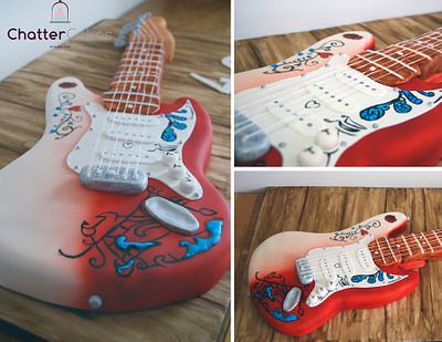 Hendrix guitar - Cake by Chatter Cakes