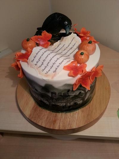 '...quoth the raven' - Cake by asfaloth