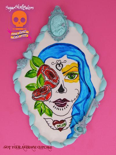 Soul Sisters ... Sugar Skull Bakers 2017 - Cake by Sharon A./Not Your Average Cupcake