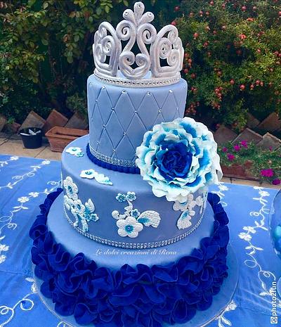 Princesse in blu - Cake by Le dolci creazioni di Rena