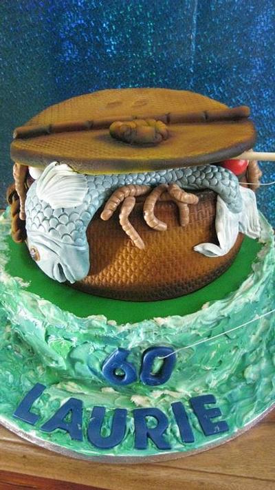 Gone fishing cake - Cake by Novel-T Cakes
