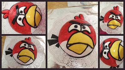 Angry Bird Cake - Cake by klinong