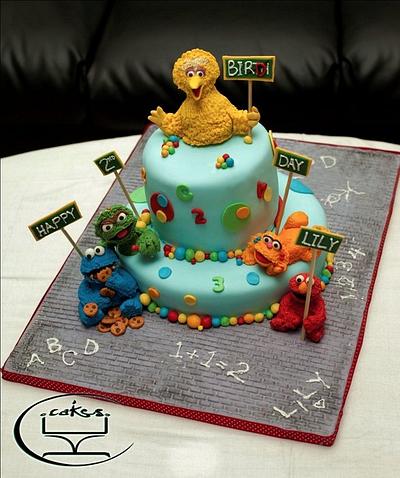 Sesame Street  - Cake by Komel Crowley