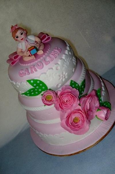 Baptisme cake - Cake by Carmen Sweetness 