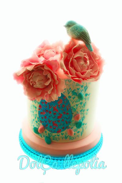 Easter bird cake - Cake by PALOMA SEMPERE GRAS