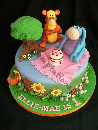 Tigger & Eeyore's Tea Party - Cake by Cake Temptations (Julie Talbott)