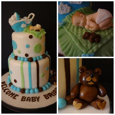 Welcome Baby Cake - Cake by SignatureCake