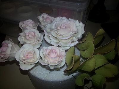 romantic roses - Cake by kira