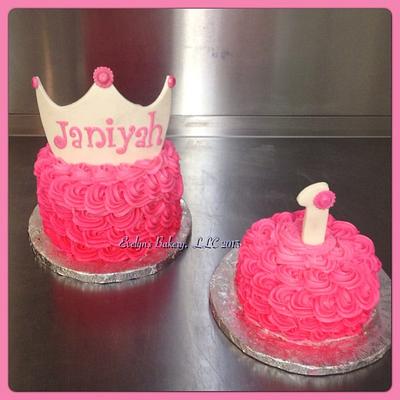 Princess Janiyah - Cake by Evelyn Vargas