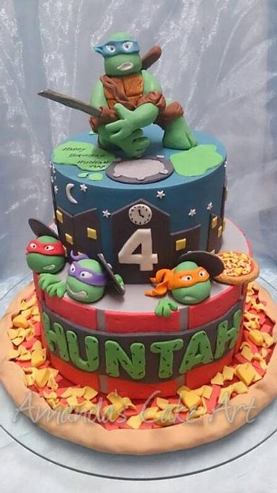 Ninja Turtles - Cake by mams81