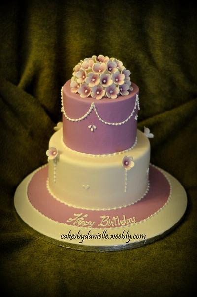 Lilac Bouquet - Cake by CBD