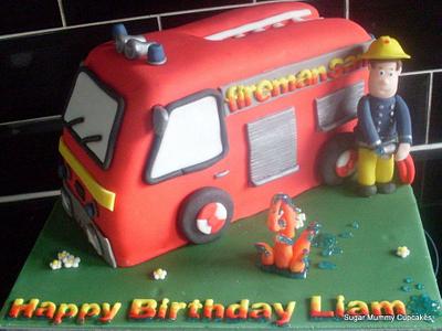 Fireman Sam - Cake by Carrie