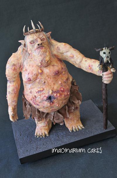 The Great Goblin  from The Hobbit - Cake by Imaginarium Cakes