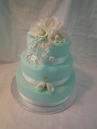 Tiffany birds - Cake by Caterina Fabrizi