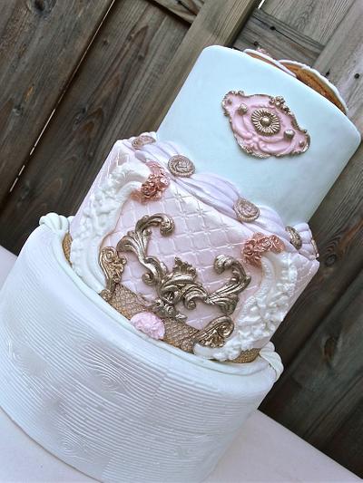 royal pastel - Cake by Zoet&Zoet