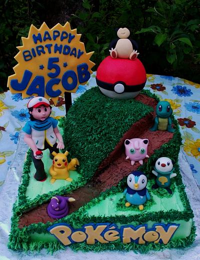 Pokemon Cake - Cake by Shannon