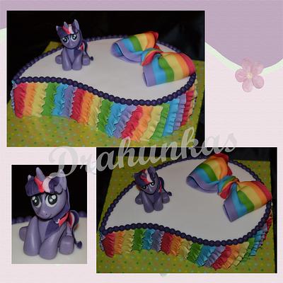 Little pony Twilight cake - Cake by Drahunkas