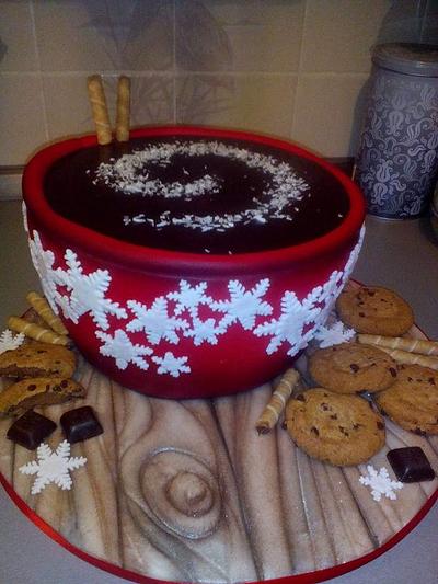hot chocolate - Cake by Martina
