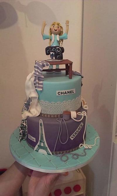 Fashion dummy and cake bag - Cake by Claudia Kapers Capri Cakes