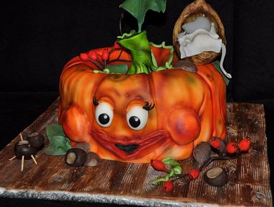 Pumpkin for little girl - Cake by 59 sweets