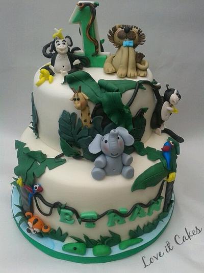 Ethan Jungle  - Cake by Love it cakes