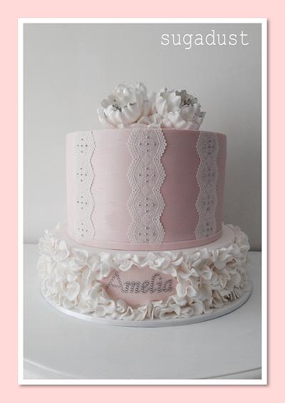 Pink Champagne beauty - Cake by Mary @ SugaDust