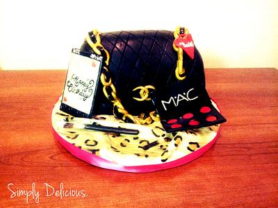 Chanel Purse - Cake by Simply Delicious Cakery