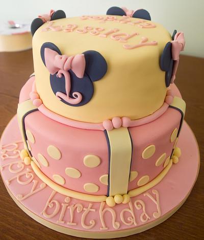 Minnie Mouse Cake - Cake by Erica Hughes