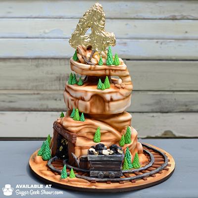 Golden Birthday - Cake by Liz Marek