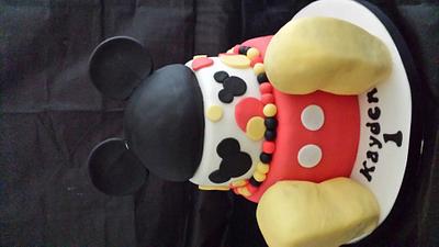 Mickey Mouse Cake - Cake by Tracey Lewis
