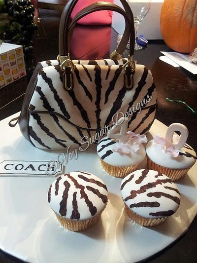 Coach Handbag Purse - Cake by Kimberly Washington