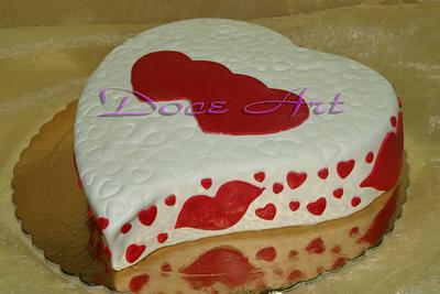 Love - Cake by Magda Martins - Doce Art