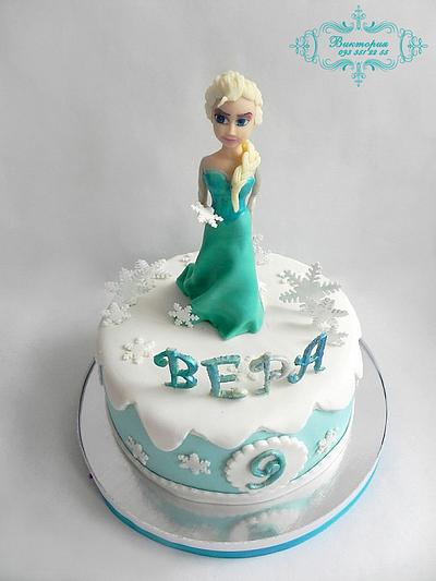 Frozen Elsa Cake - Cake by Victoria